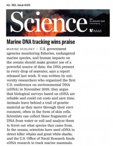 Science eDNA use